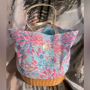 Lilly Pulitzer Basket Tote